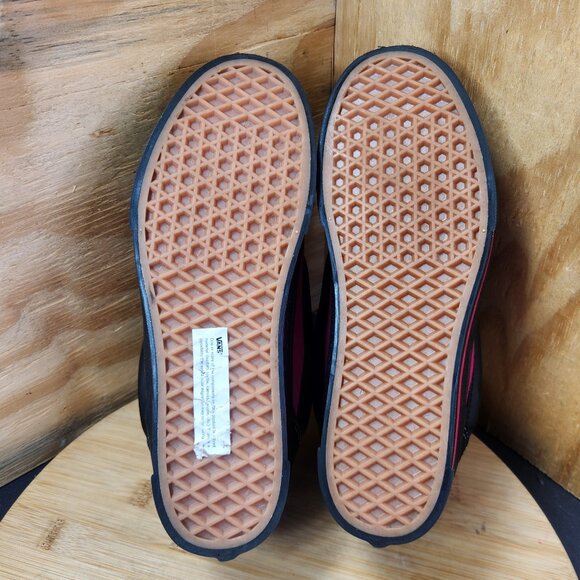 Vans Knu Womens Stack Platform Pink Black Skate Sneakers Size 9 - Picture 9 of 10